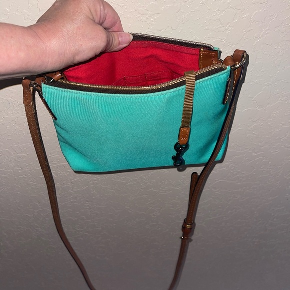 Dooney & Bourke Turquoise crossbody Pouch - Picture 6 of 12